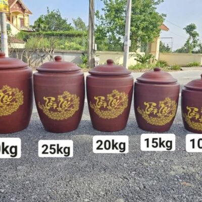 Tài Lộc Rice Jar – 10kg & 30kg
