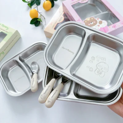 Thìa ăn, khay ăn inox