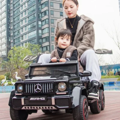 Large electric car for children, Mercedes G63 model