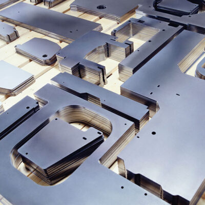 Machining machine parts