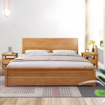 Modern Oak Bed